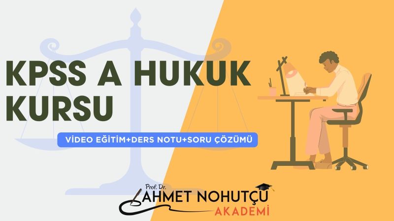 KPSS A Hukuk Kursu